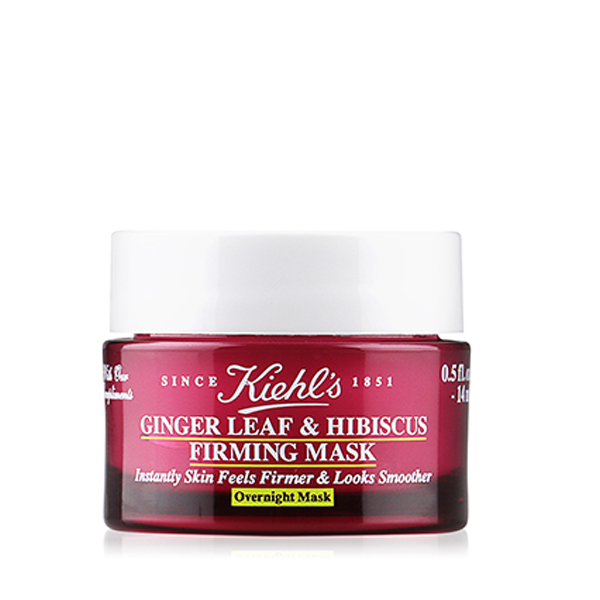 Kiehl's ginger leaf & hibiscus firming mask 14ml.