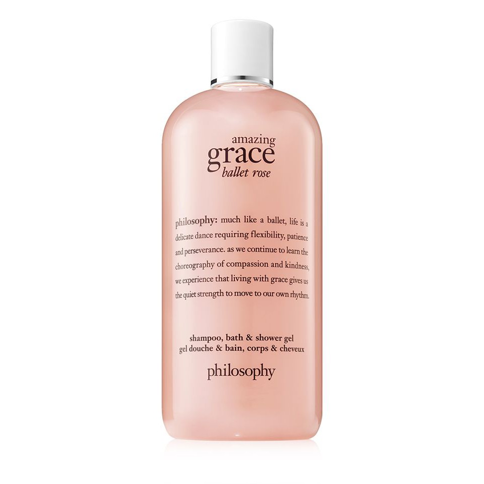 Philo amazing grace ballet rose shampoo bath&shower gel 480ml